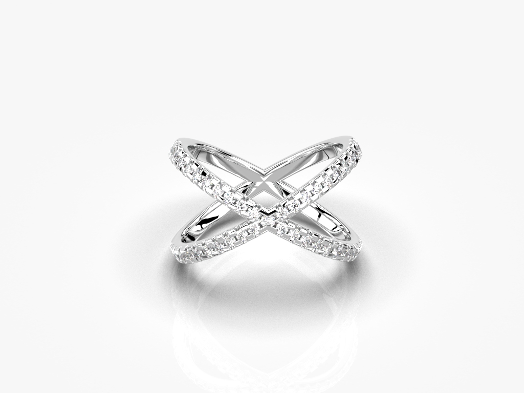 Criss Cross Ring